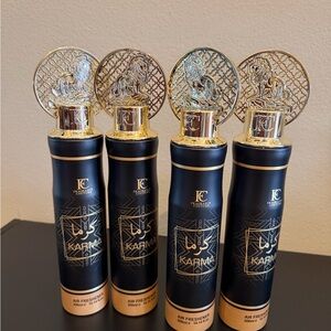 Black and Gold Air Freshener